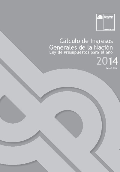 Cálculo de Ingresos Generales de la Nación año 2014