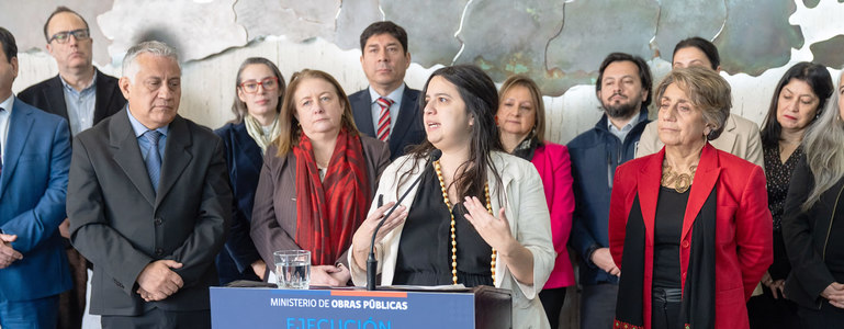 Gobierno destaca inédita ejecución presupuestaria en inversión del MOP durante el primer semestre Gobierno destaca inédita ejecución presupuestaria en inversión del MOP durante el primer semestre