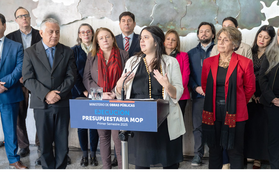 Gobierno destaca inédita ejecución presupuestaria en inversión del MOP durante el primer semestre