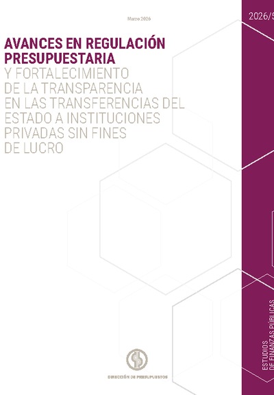 Avances en regulación presupuestaria y fortalecimiento de la transparencia en las transferencias del Estado a instituciones privadas sin fines de lucro