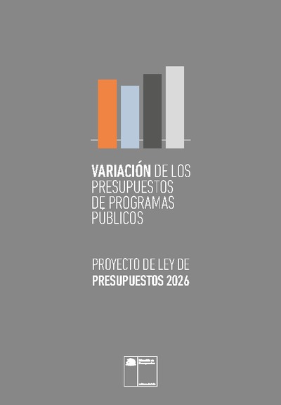 Variación de los presupuestos de Programas Públicos