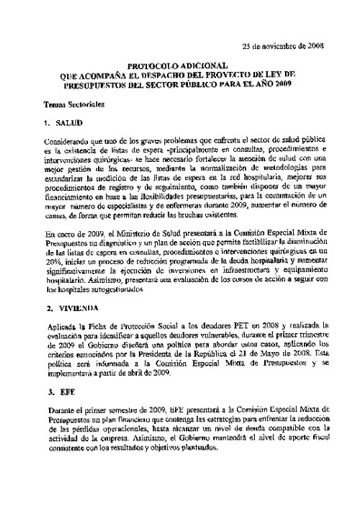 Protocolo Adicional Protocolo Adicional