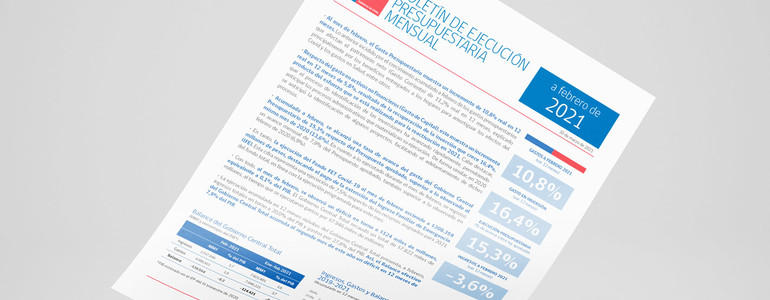 Boletín de Ejecución Presupuestaria febrero 2021