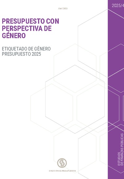 Presupuesto con Perspectiva de Género - Etiquetado de Género Presupuesto 2025