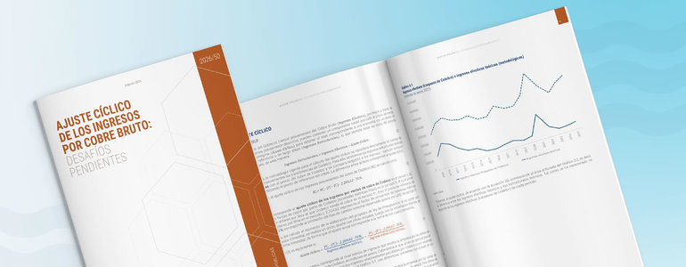 Para perfeccionar la regla fiscal: Dipres publica estudio sobre los desafíos del ajuste cíclico a los ingresos por cobre bruto